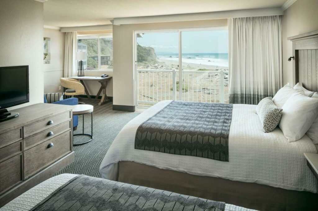 Beachfront Inn room