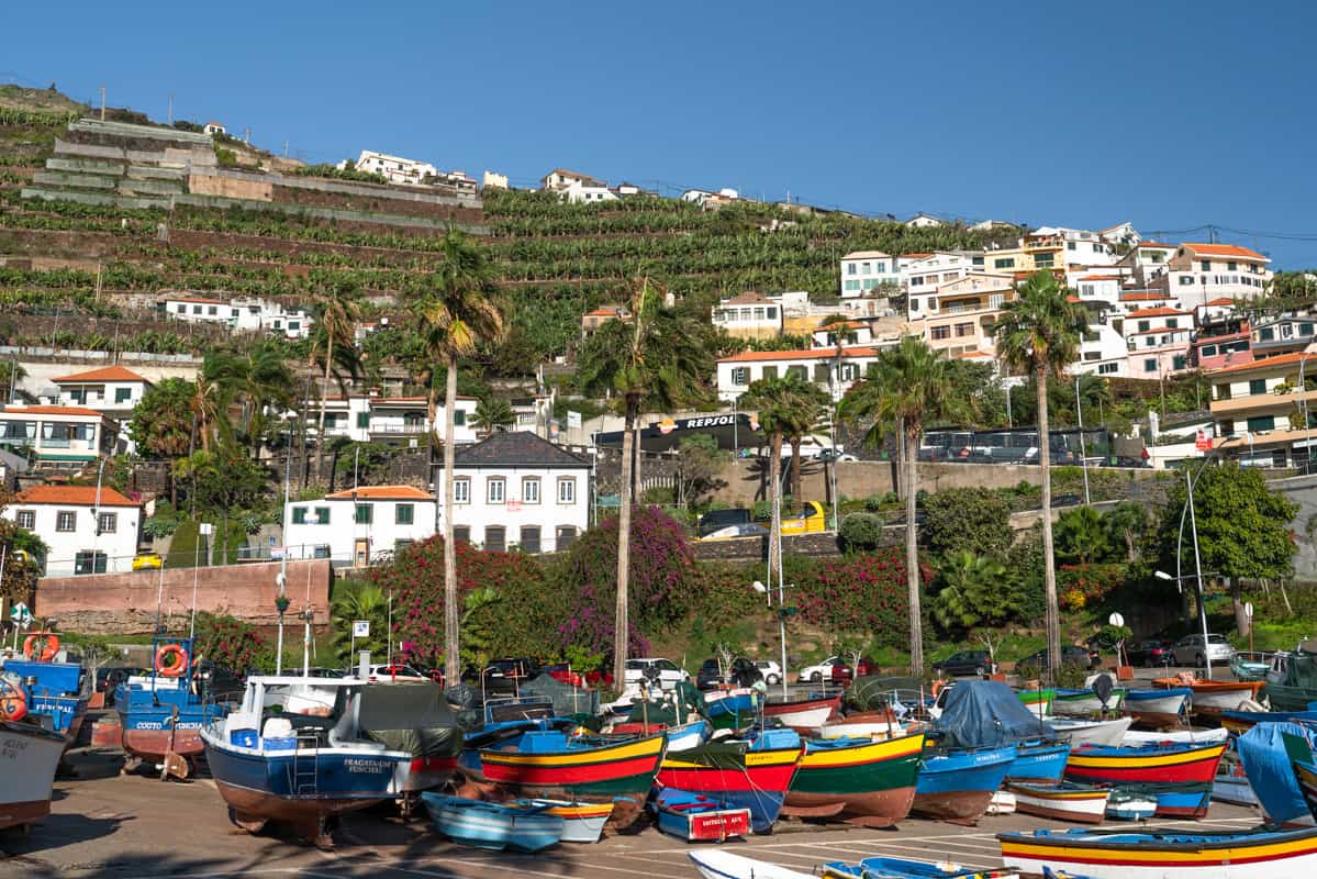 câmara-de-lobos-madeira-boats