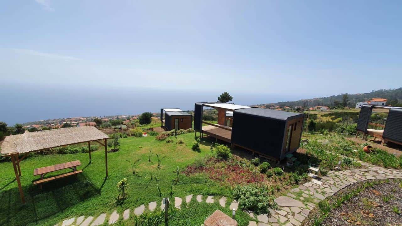 Calheta Glamping Pods view Calheta Glamping Pods view