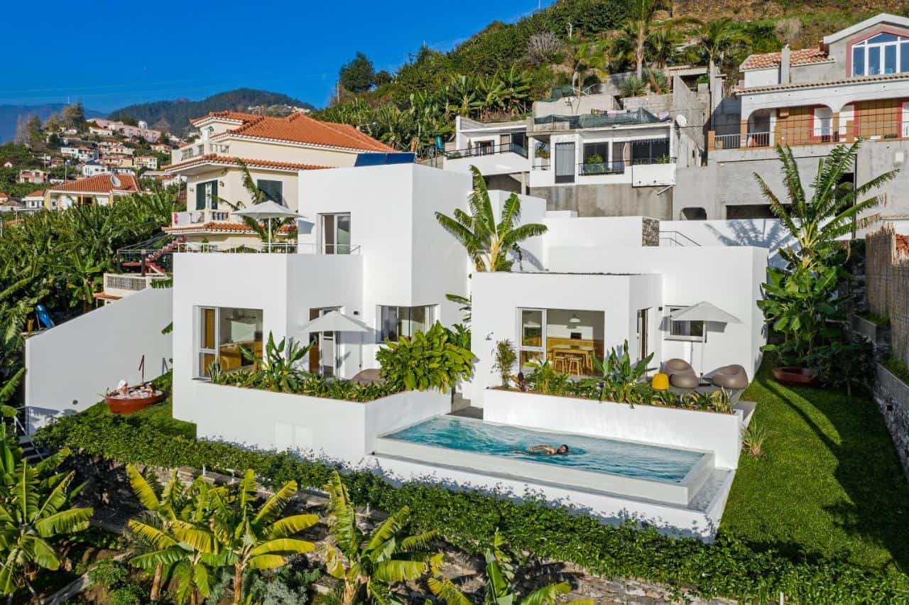 casas da vargem drone Madeira casas da vargem drone Madeira