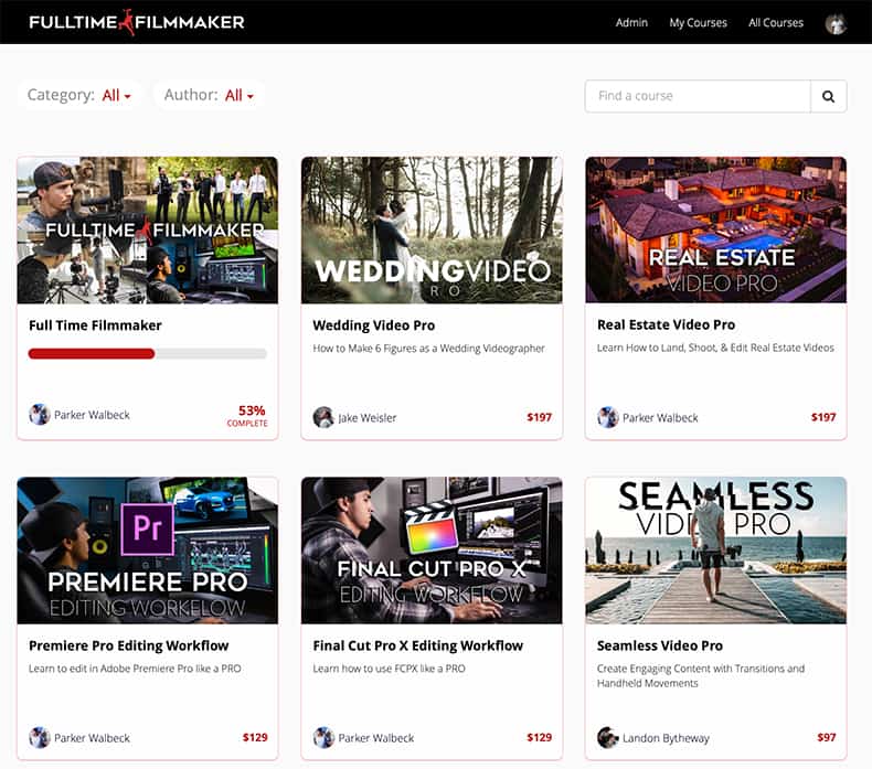 fulltime-filmmaker-all-courses fulltime-filmmaker-all-courses