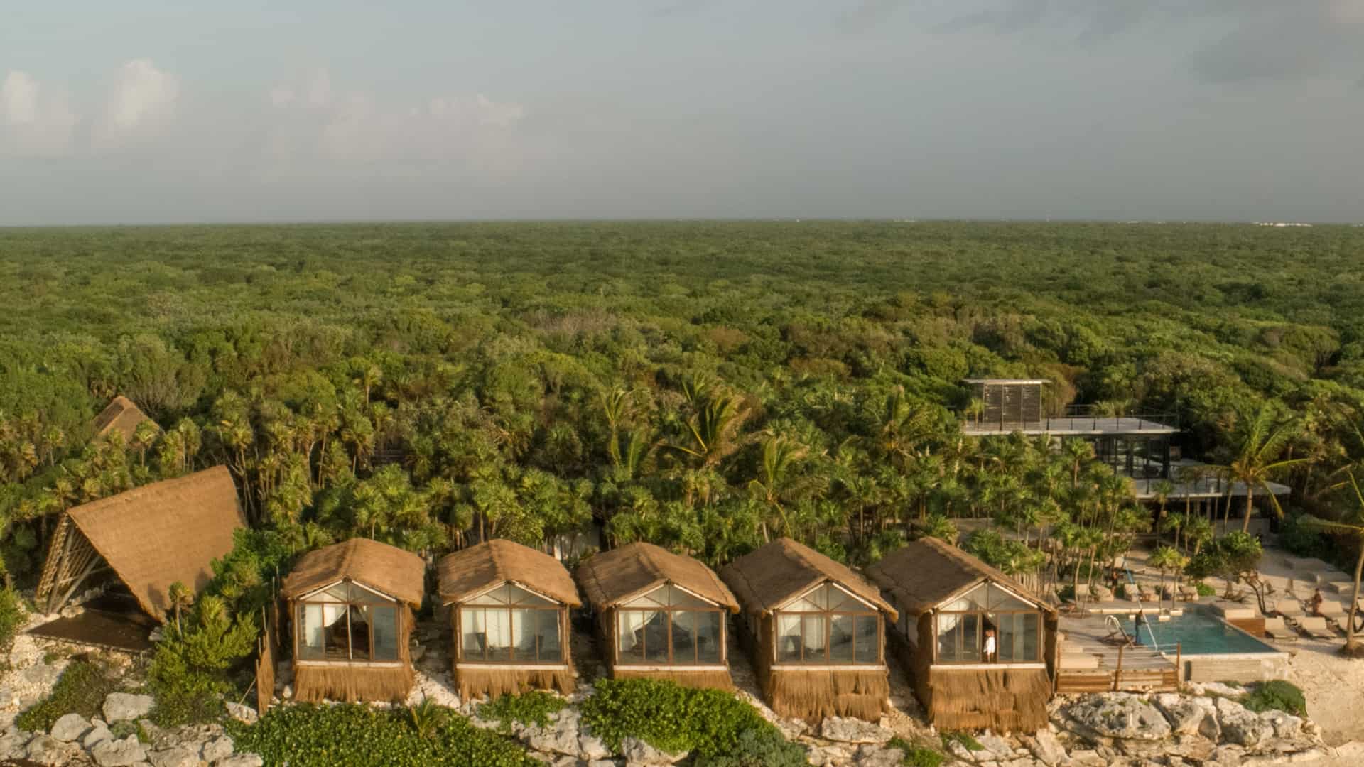 Habitas-Tulum-review-drone-overview