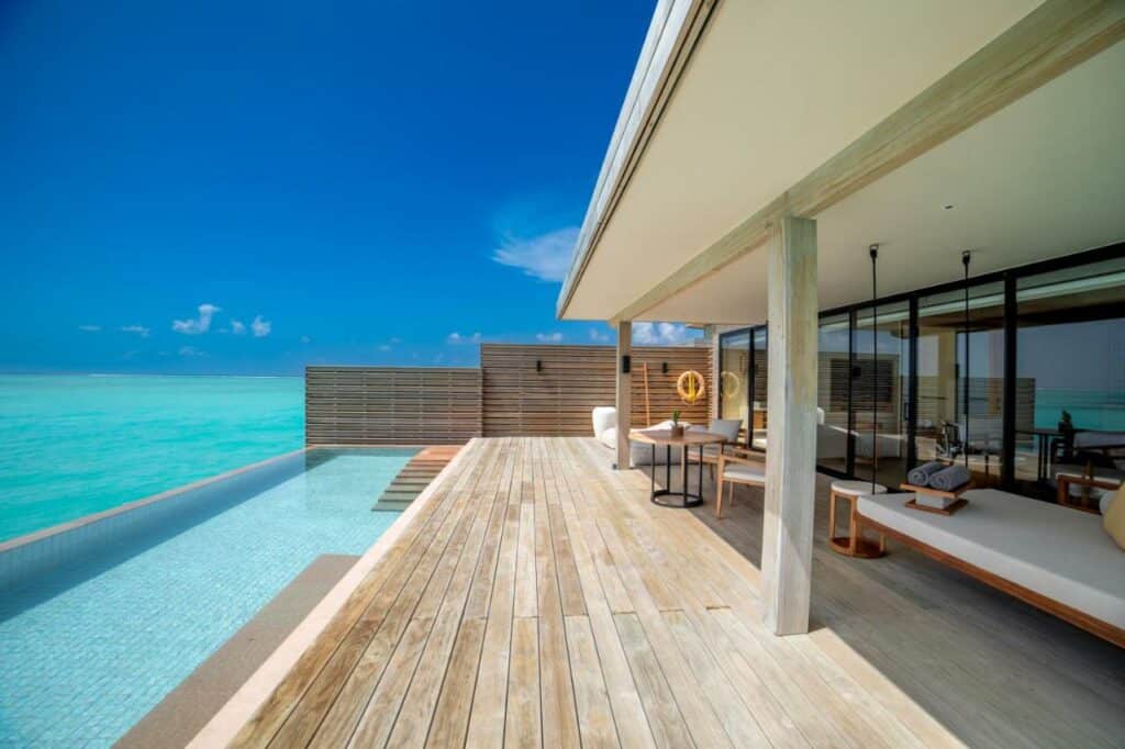 Kuda Villingili Maldives overwater villa