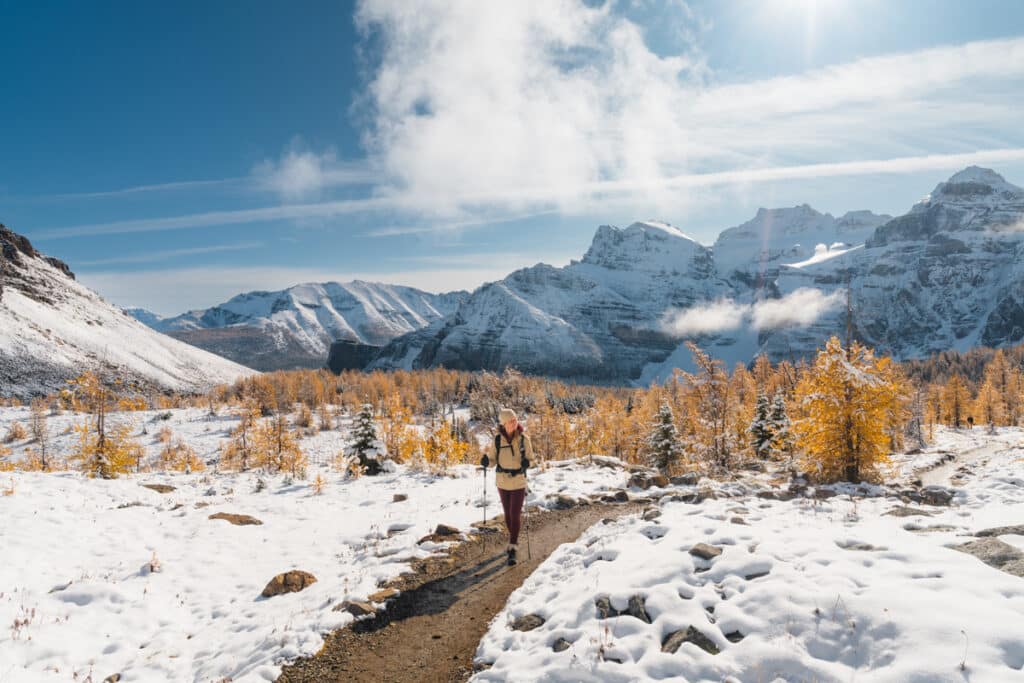 Larch-Valley-hike-view-mountains-larch-trees