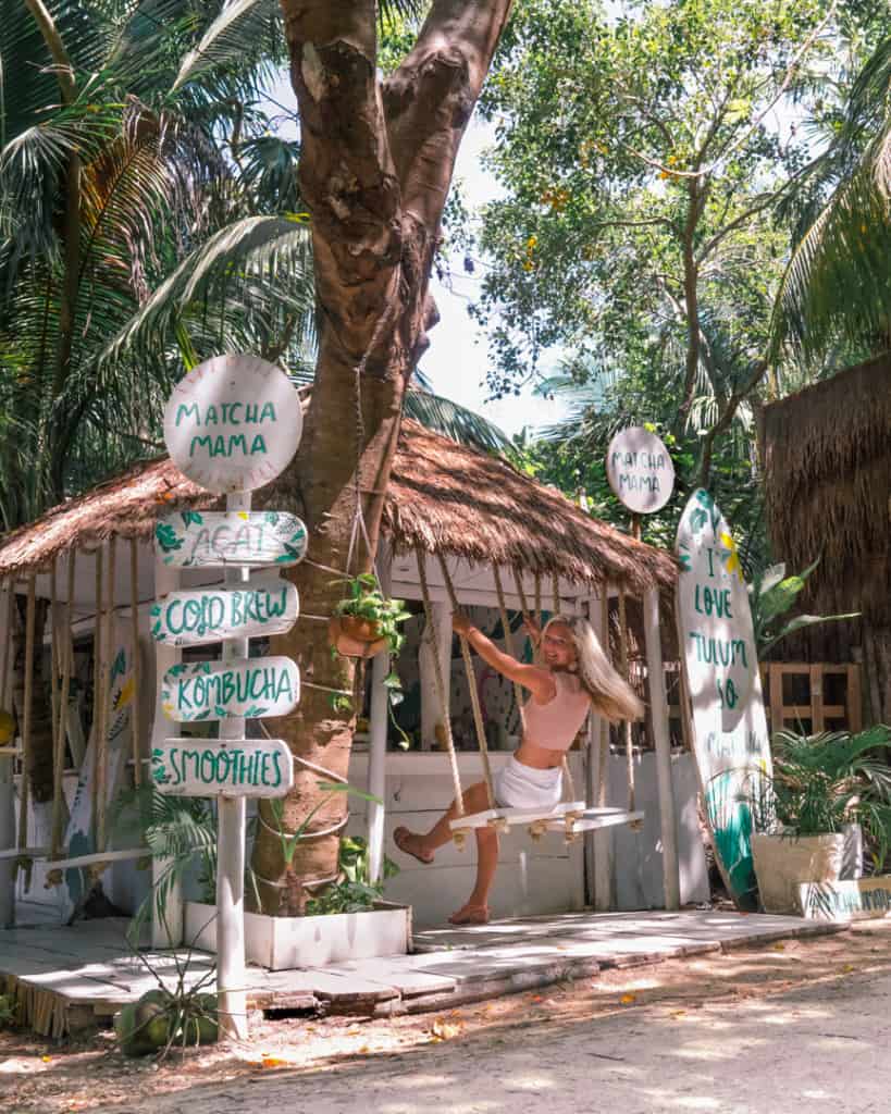 matcha-mama-swing-tulum-to-do-Mexico