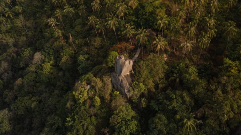 Overlap-stone-viewpoint-koh-samui-drone