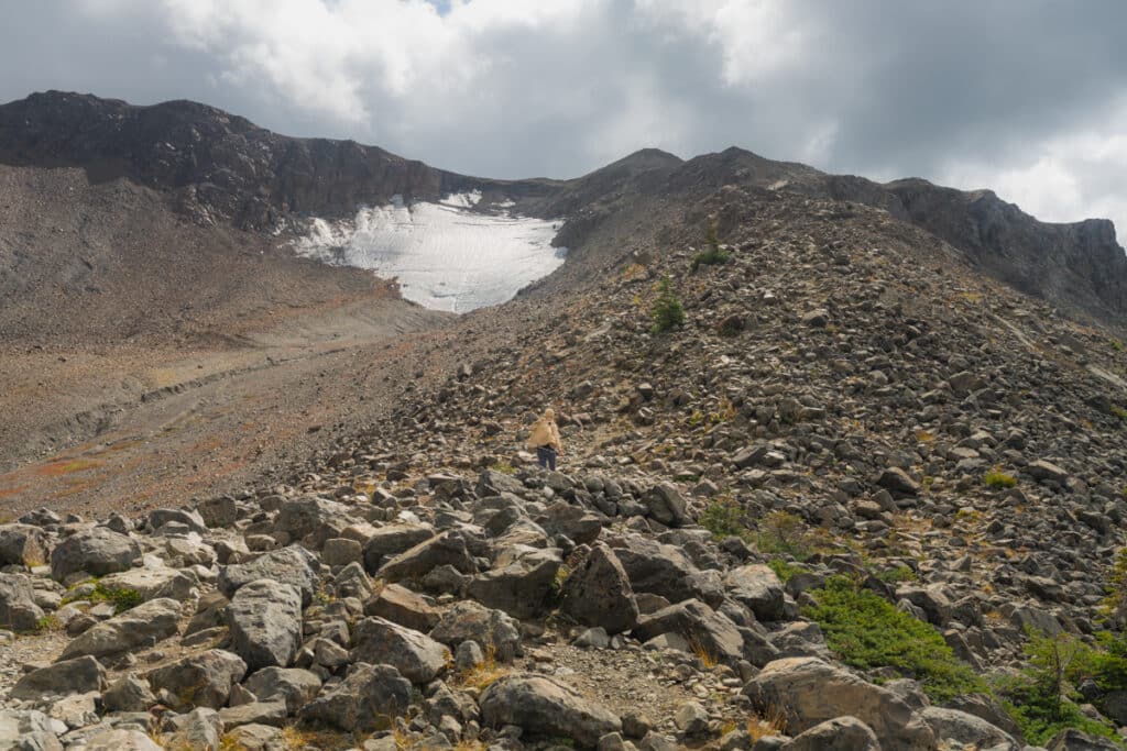 panorama-ridge-hike-scree