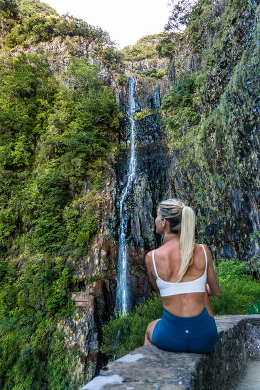 risco-waterfall-madeira-sitting