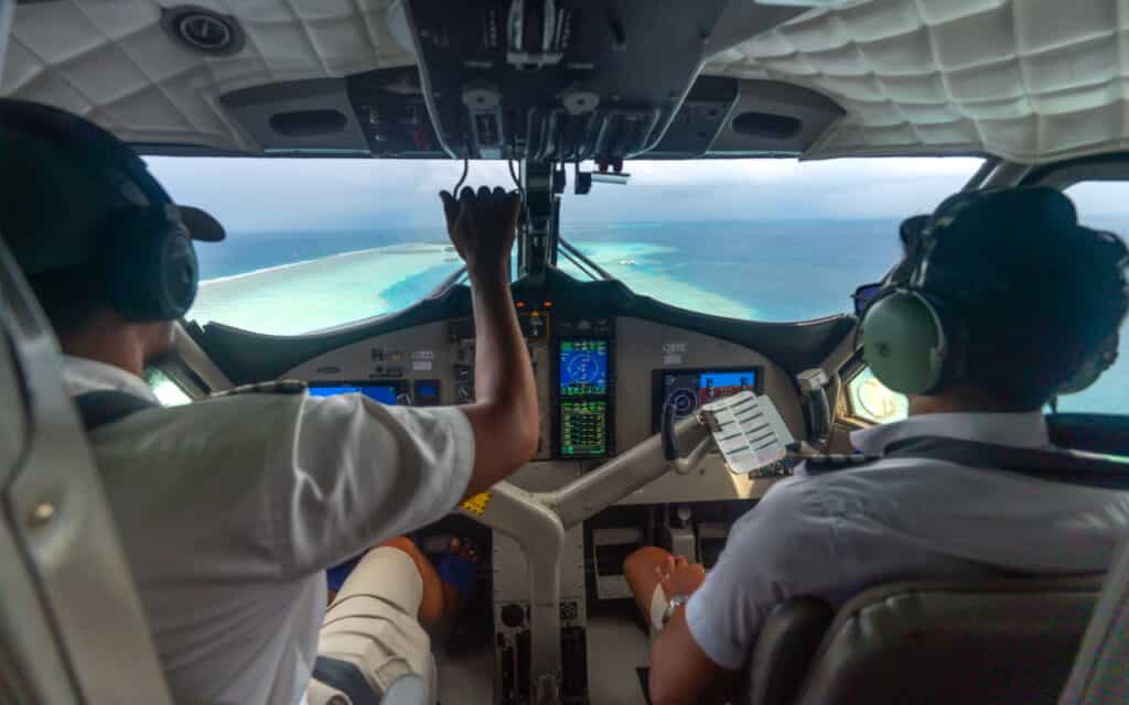 seaplane-maldives-view