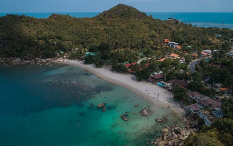 silver-beach-koh-samui-drone