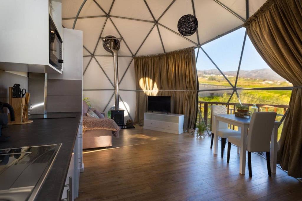 soul glamping madeira inside